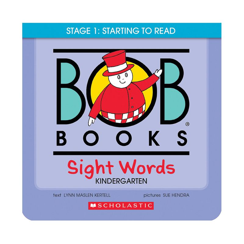 Bob Books - Sight Words Kindergarten Box Set Phonics, Ages 4 and Up, Kindergarten, Flashcards (Stage 2: Emerging Reader) - by  Lynn Maslen Kertell, 1 of 2