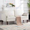 Sapphtopaz 65" Modern Couch Sofa - Loveseat Style with Soft Upholstery & Sturdy Frame, Cozy Seating for Living Room & Family Gatherings - 2 of 3