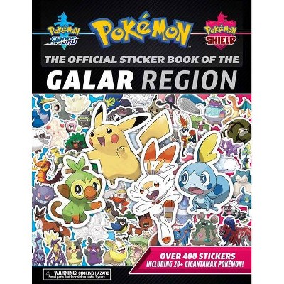 The Official Pokémon Sticker Book of the Galar Region - (Paperback)