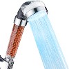 Cobbe Filtered LED Shower Head with Handheld, High Pressure Shower Head with Filter, Water Saving Spray Handheld Showerheads with Hose and Base - 4 of 4