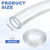 Unique Bargains Clear Hose, Lightweight Plastic Tube - 2 of 4
