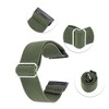 Unique Bargains Nylon Sport Loop Watch Bands Band Width 23mm Green 1 Pc - 3 of 4