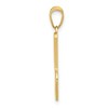 Black Bow Jewelry 14k Yellow Gold, Mimi Collection, Small Script Initial J Pendant - 2 of 4