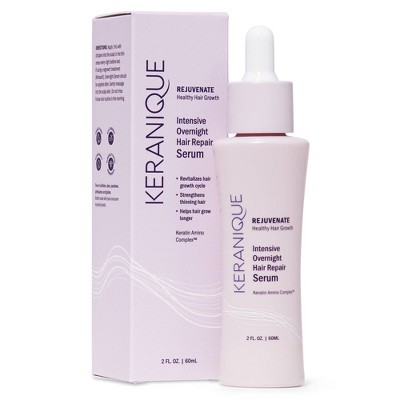 Keranique Intensive Overnight Hair Repair Serum - 2 Fl Oz : Target