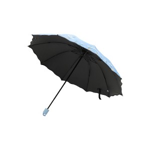 Unique Bargains Umbrella Manual 10-rib Sun Protection Vinyl Impact Cloth 43.31"x25.98" 1 Pcs - 1 of 4