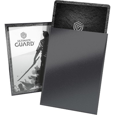 ‎Ultimate Guard Ultimate Guard Katana Card Sleeves, 100 Standard Size TCG Sleeves, 66 x 91mm, Obsidian Shard Back, Tournament Sleeves, No PVC &