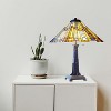 Fine Art Lighting Mission Style Tiffany 252 Glass Cuts Table Lamp, 16 x 25 Inch - 4 of 4