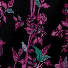 black batik border