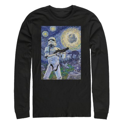 stormtrooper starry night shirt