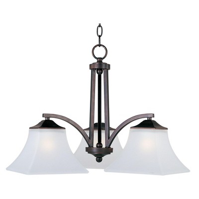 Maxim Lighting Aurora 3 - Light Chandelier in  Oil Rubbed Bronze