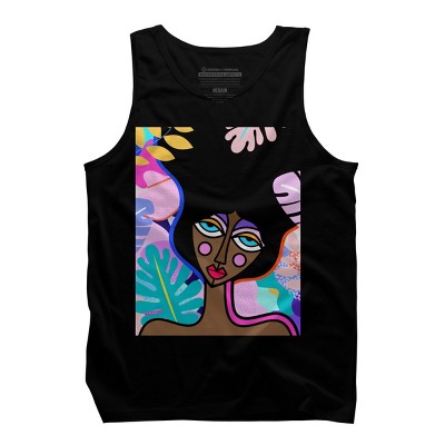 Men's Design By Humans SUMMER DREAMS By ASPAINTINGS Tank Top