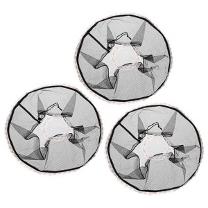 Unique Bargains Decor Washable Dustproof Soft Mesh Electric Fan Dust Cover 3 Pcs - 1 of 4