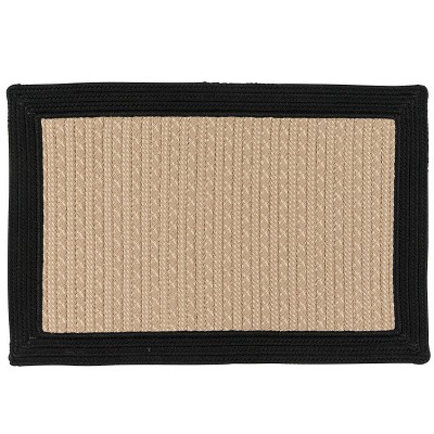 Colonial Mills Bayswater Doormats - Black 45" x 70"