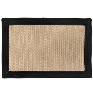 Colonial Mills Bayswater Doormats - Black 45" x 70" - 1 of 1