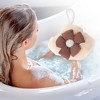 Unique Bargains Sunflowers Bath Shower Loofah Sponge 1 Pc - 4 of 4