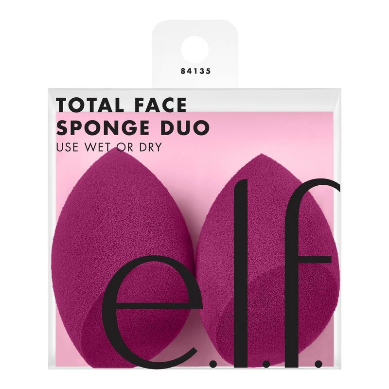 e.l.f. Total Face Sponge Duo - 2ct, 3 of 11