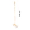 Unique Bargains Butterfly Heart Cup Chain Charm Water Cup Pendant 1 Pc - 2 of 4