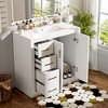 Dexmalle 36'' Unique Surface Pattern Modern Bathroom Vanity with Ceramic Sink - 4 of 4