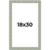 PosterPalooza | Sculpted Blue Picture Frame - UV Acrylic, Foam Board Backing, Hanging Hardware - 2 of 4