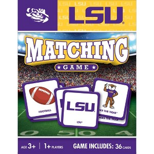 MasterPieces Officially Licensed NCAA LSU Tigers Matching Game for Kids and Families - 1 of 4