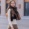 Anna-Kaci Women's Abstract Print Scarf with Soft Lightweight Fabric Modern Pattern and Frayed Edge Detailing - 2 of 4