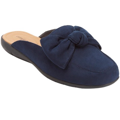 Womens on sale navy mules