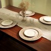 Gulches White Sunflower-Shaped Wood 13 in Decorative Bowls 1 Pack - 4 of 4