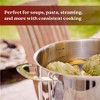 Alva Cookware Maestro Stainless Steel Casserole Dish Pot with Lid, Non Toxic, Induction Compatible, Soup & Stock Pot - 3 of 4