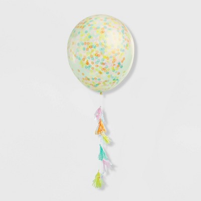 Gender Reveal Balloon Kit – 2-pack Giant Xl Confetti Balloons With 24  Tassels And String – Gender Reveal Party Supplies, 36-inch Diameter Balloons  : Target