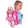 Lissi 14'' Baby Doll Set with Backpack, Accessories & Outfit – 7pc Toddler Toy - 2 of 4