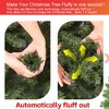 JUJABU 6FT Green Christmas Tree with Memory Wire Branches, 760 Tips PVC Design, Easy Assembly Holiday Decor for Indoor Spaces - 3 of 4