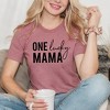Simply Sage Market Women's One Lucky Mama Short Sleeve Graphic Tee - 2 of 3