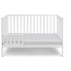 PAGED 4 in 1 Crib Convertible Baby Bed Frame with Headboard and Adjustable Mattress Heights for Bedroom - 3 of 4