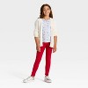 Girls' Solid Ribbed Leggings - Cat & Jack™ - 3 of 3
