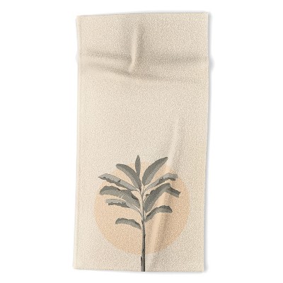 Iveta Abolina Sunrise Tan Beach Towel - Deny Designs