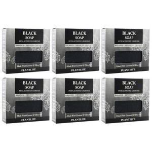 Plantlife Black Bar Soap – Moisturizing, Soothing, Handcrafted, Plant-Based – Made in California, 4.5oz - 1 of 4