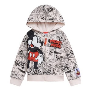 Disney Toy Story Mickey Mouse Lilo & Stitch Fleece Zip Up Hoodie Little Kid to Big Kid - 1 of 4