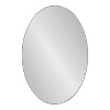 Kate and Laurel Rollo Oval Framed Wall Mirror - 2 of 4