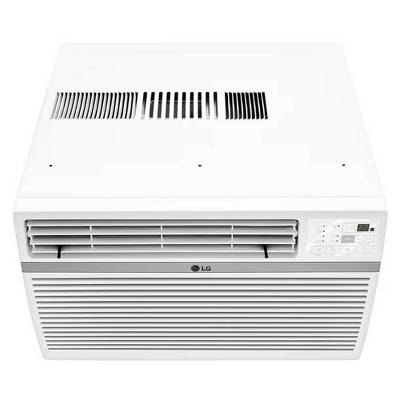 LG 10,000 BTU White Window Air Conditioner with Remote