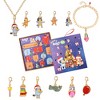 Bluey Charm Jewelry Advent Set with Necklace and Bracelet Chains Interchangable Charms - 2 of 4