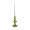 Glass Taper Candle Holder - Elegant Modern Boho Glass Candle Stand for Home, Office, Bedroom, or Living Room - 2 of 4