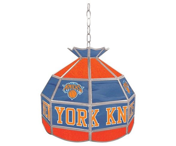 New York Knicks Tiffany Style Lamp - 16 inch