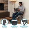 Lifetime Commercial Grade Folding Chair with Bypass Frame, 4-Pack, Black (81159) - 4 of 4