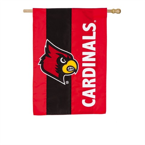 Louisville Cardinals 28 x 44 Double-Sided Garden Flag