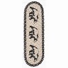 Earth Rugs Wildlife Graphic Bear Oval Stair Tread 27"x8.25" – Rustic Home Accent - 3 of 3