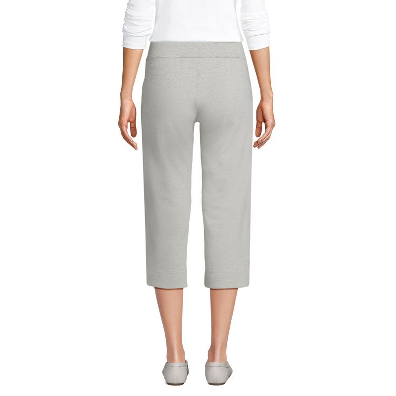 Lands' End Women's Starfish Mid Rise Crop Pants, 2 of 4
