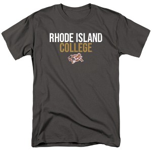 Men's Rhode Island College Official Stacked T-Shirt - 1 of 4