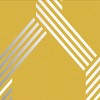 Vector Lemon Yellow and Silver Geometric Paste the Wall Wallpaper - 4 of 4