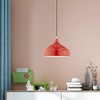 Livex Lighting Amador 1 - Light Pendant in  Shiny Red - 4 of 4