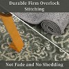 Area Rug 5'x7' Washable Living Room Accent Rug Indoor Vintage Distressed Carpet Low Pile Bedroom Office Dining Room Grey - 4 of 4